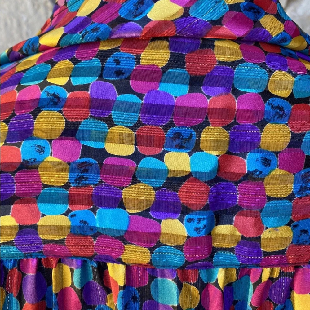 Vintage 90s Y2K Collections by‎ Josephine Long Sleeve Blouse Size 6 - Picture 7 of 12